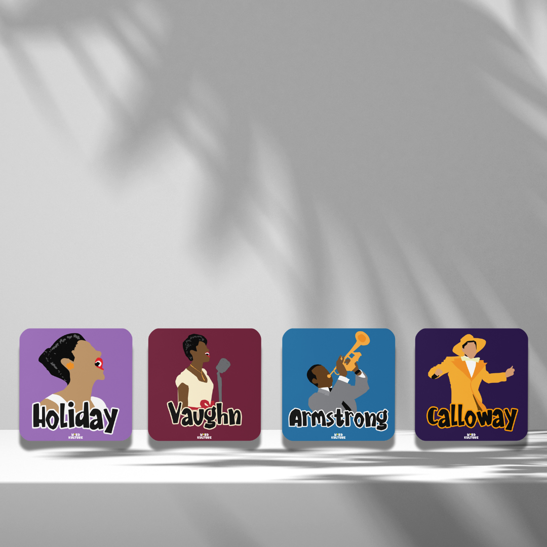 Jazz Collection Coaster Set (4)