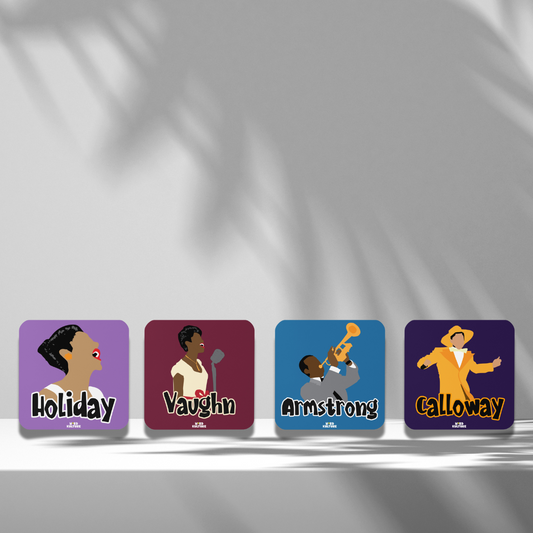 Jazz Collection Coaster Set (4)