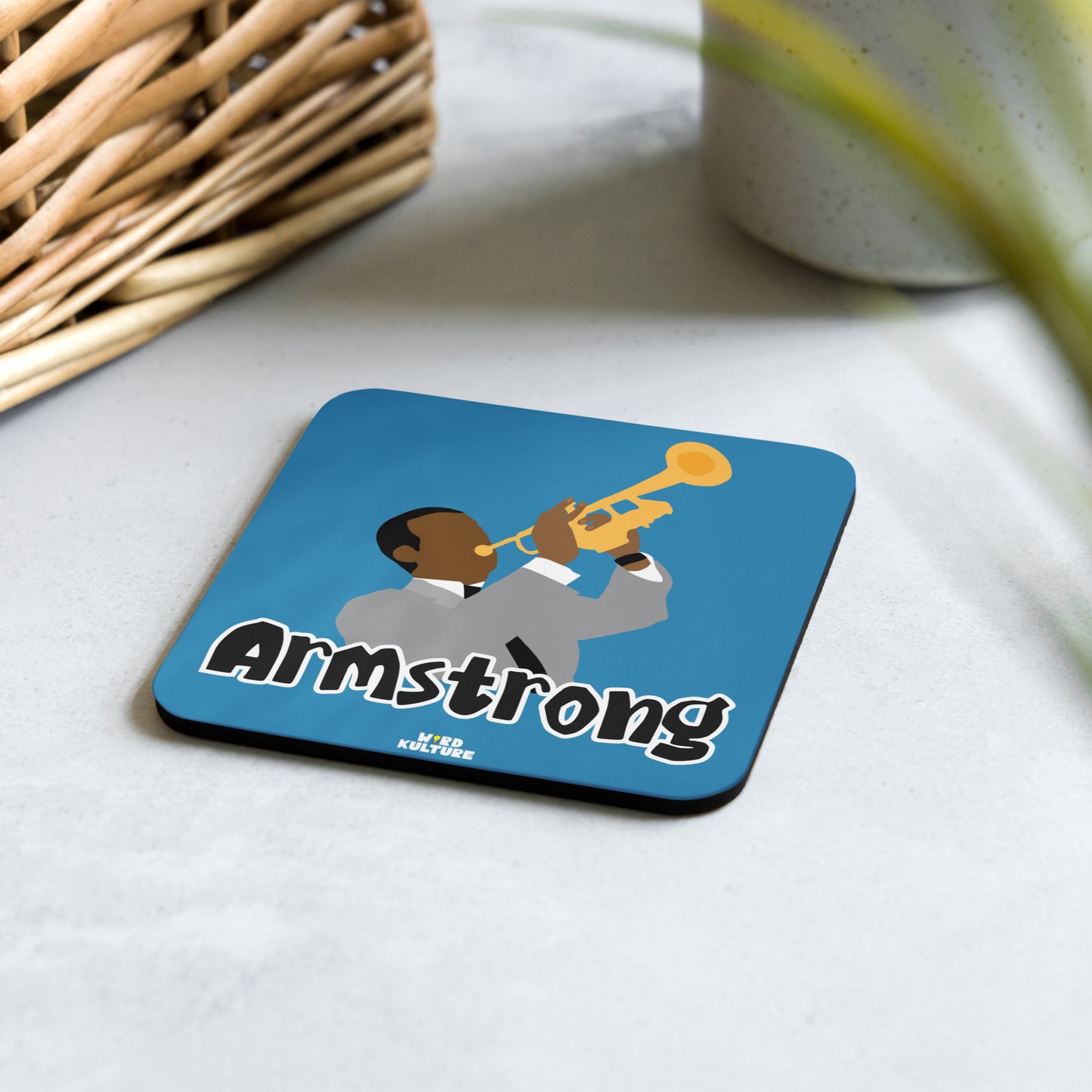 Single Armstrong Coaster (1)  // Jazz Collection