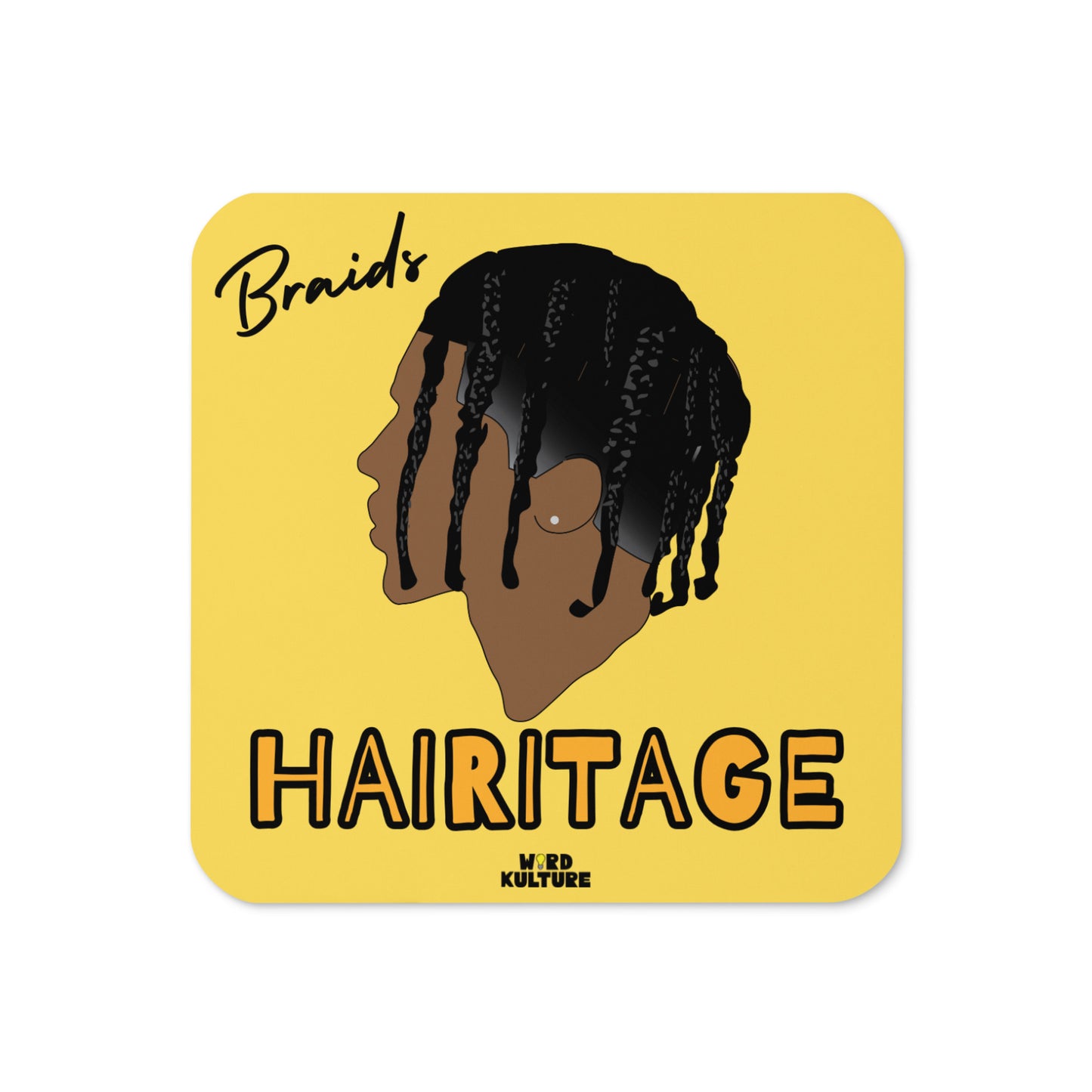 Single Braids Coaster (1)// Hairitage Collection