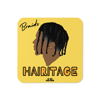Single Braids Coaster (1)// Hairitage Collection
