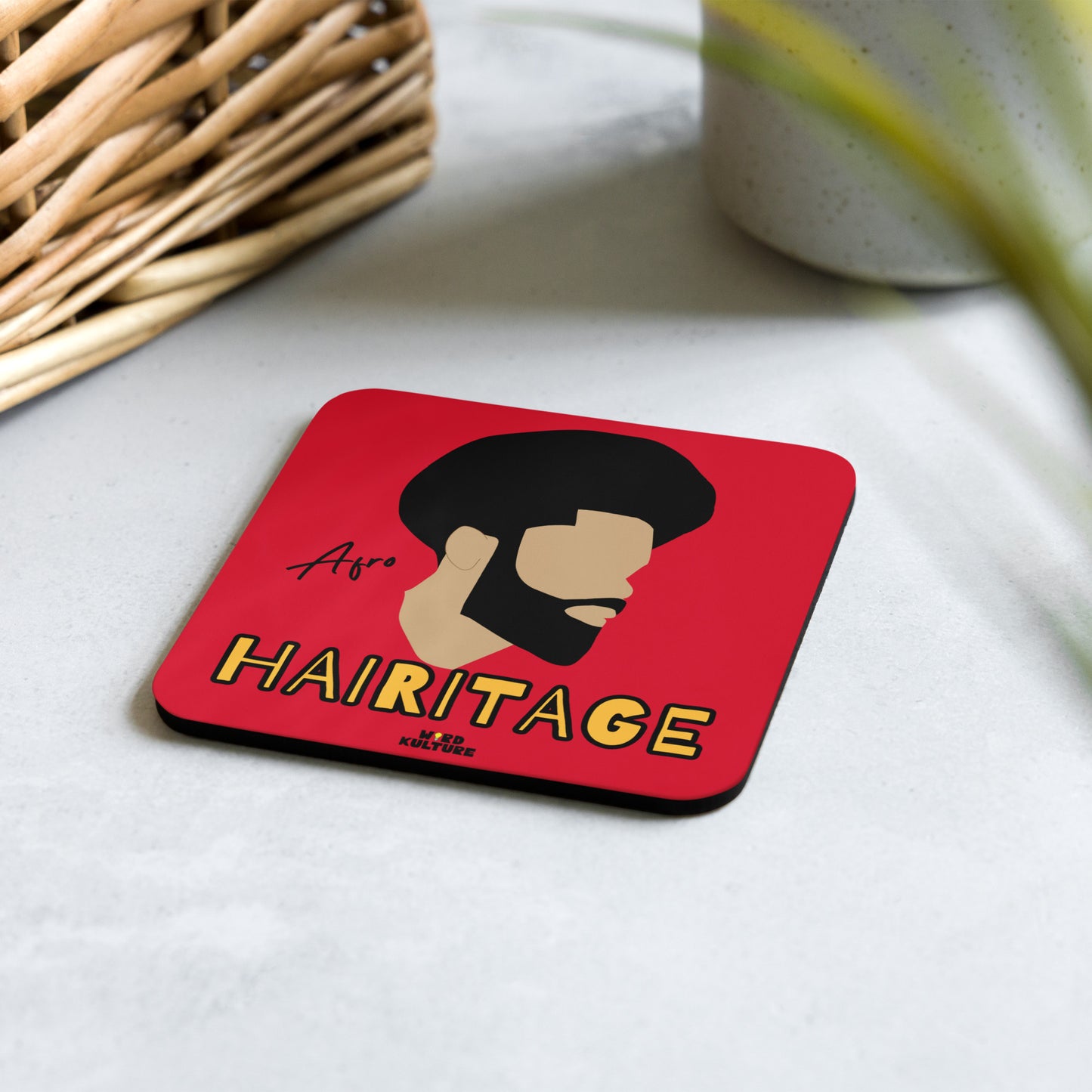 Single Afro Coaster (1) // Hairitage Collection