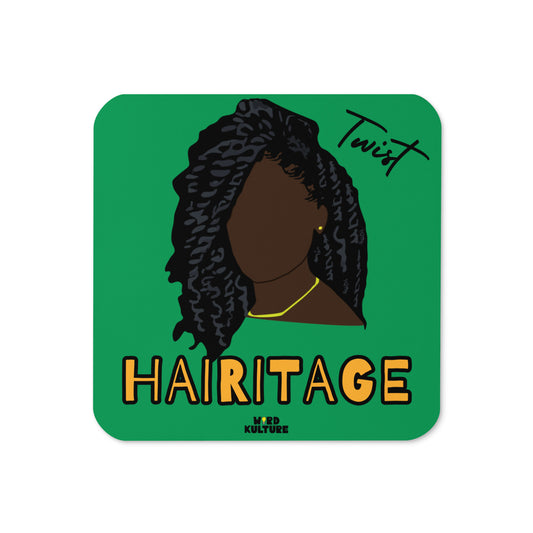 Single Twist Coaster (1) // Hairitage Collection