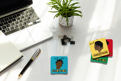 Hairitage Collection Coaster Set (4)